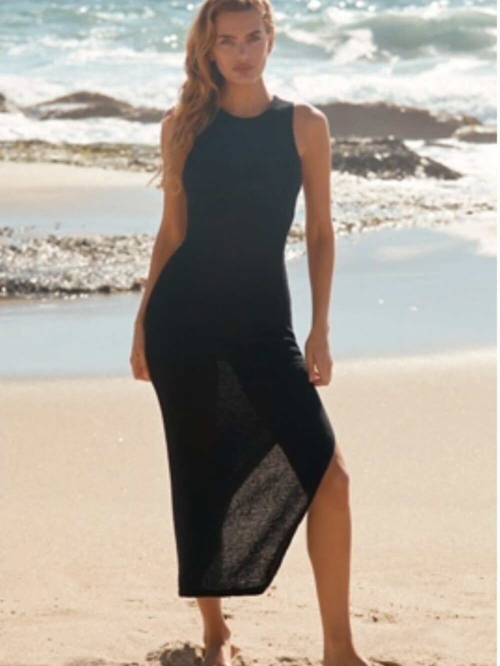 NWT Sunday in Brooklyn Twist-Front Maxi Dress